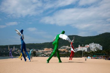 Guangdong Eyaleti, shenzhen meisha beach heykel