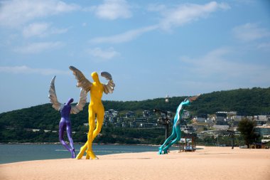 Guangdong Eyaleti, shenzhen meisha beach heykel