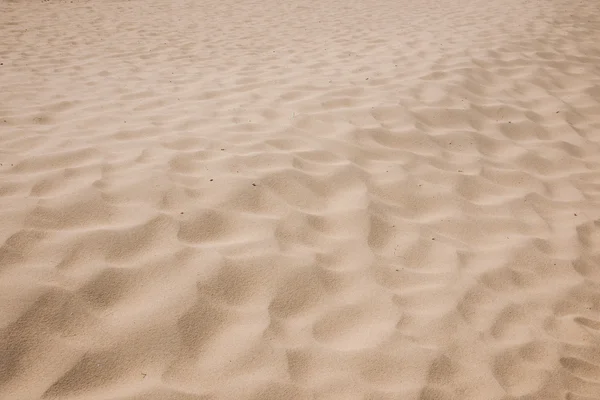 Guangdong Province, Shenzhen Meisha beach footprints in the sand hard — Stock Photo, Image