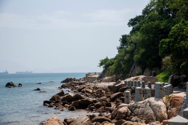 Shenzhen, guangdong επαρχία dameisha προκυμαία πάρκο του Αγίου Βαλεντίνου μονοπάτι Χρυσή ακτή