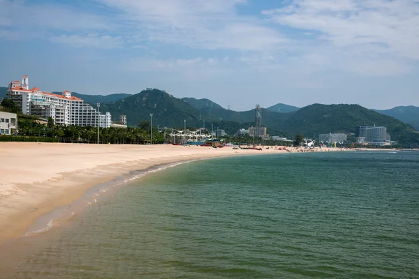 Shenzhen, Guangdong coasta de aur Dameisha Waterfront Park — Fotografie, imagine de stoc
