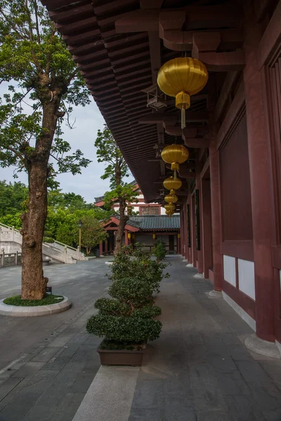 Città di Shenzhen, nella provincia di guangdong, Tempio di Oriente dameisha huaxing — Foto Stock