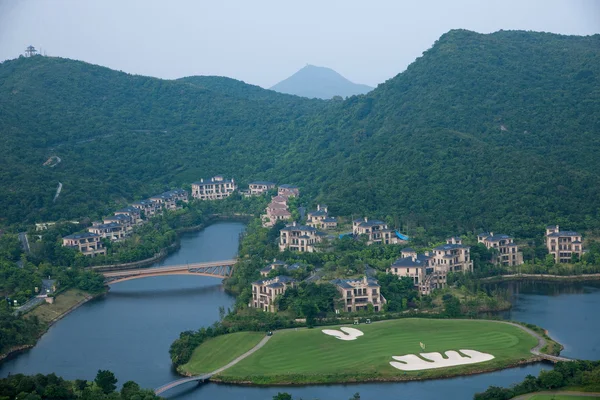 Shenzhen City, Guangdong Province, East Dameisha Wind Valley Golf Course — Stock Photo, Image