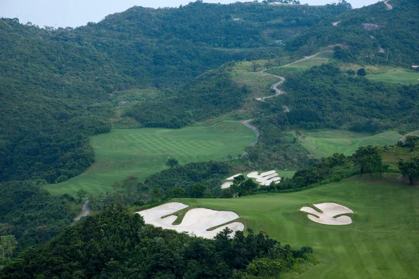 Shenzhen City, Guangdong Province, East Dameisha Wind Valley Golf Course — Stock Photo, Image