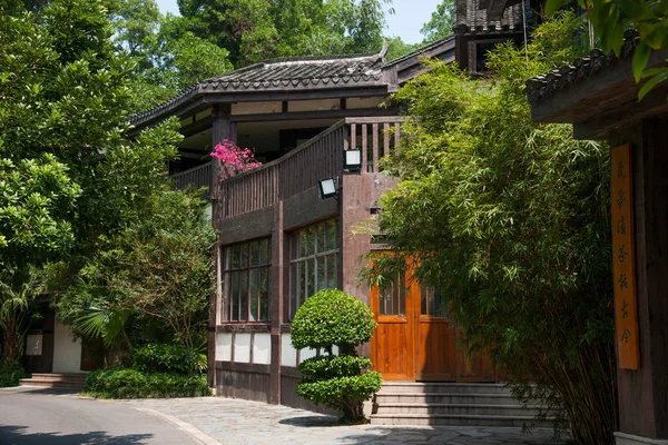 Shenzhen City, província de Guangdong, East Dameisha Tea Stream Valley Ancient Tea Town — Fotografia de Stock