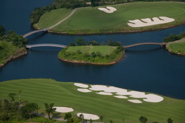 Shenzhen City, Guangdong Province, East Dameisha Wind Valley Golf Course — Stock Photo, Image