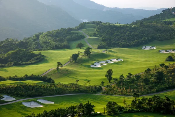 Shenzhen City, Guangdong Province, East Dameisha Wind Valley Golf Course — Stock Photo, Image
