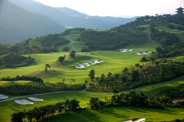 Shenzhen Stadt, Provinz Guangdong, East Dameisha Wind Valley Golfplatz — Stockfoto