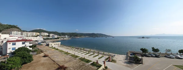Shenzhen, península de Guangdong Dapeng, panorama del puerto de Osetia del Sur — Foto de Stock