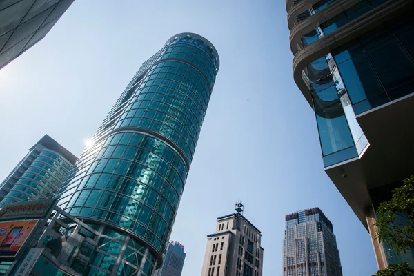 Shenzhen, Guangdong Huafu Road street — Stock Photo, Image