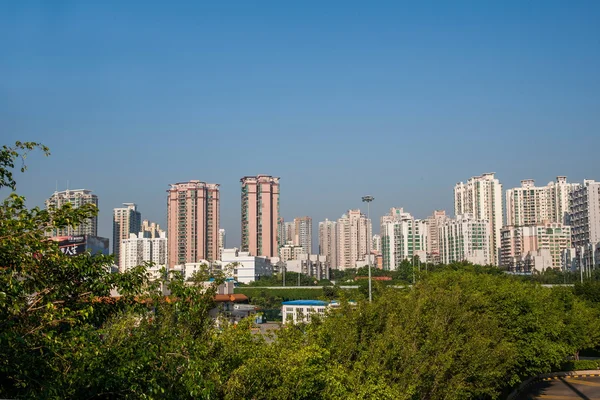 Wong tai sin tempel in kowloon, hong kong wohngebäude — Stockfoto