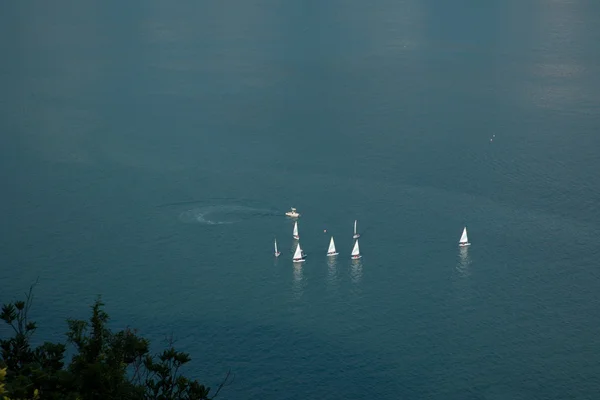 Hong Kong Ocean Park com vista para Repulse Bay Sailing Competition — Fotografia de Stock
