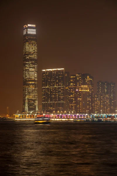 Hong kong natt — Stockfoto