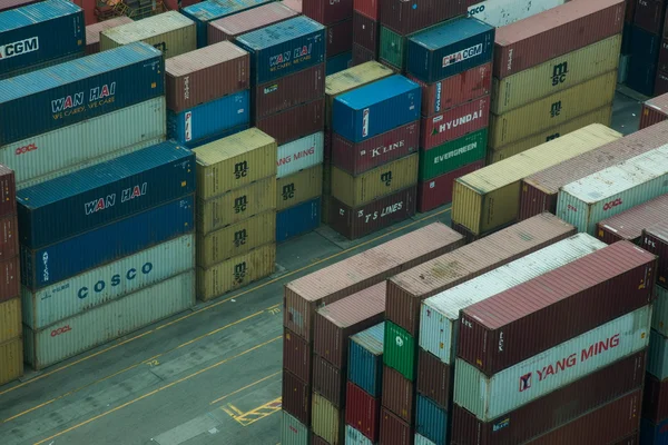 Terminal de contenedores de Hong Kong —  Fotos de Stock