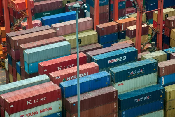 Hong Kong Container Terminal — Stock Photo, Image