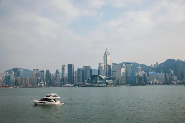 Victoria Bay, Kowloon, Hong Kong — Stock Photo, Image