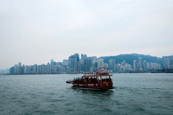 Victoria Bay, Kowloon, Hong Kong — Stock Photo, Image