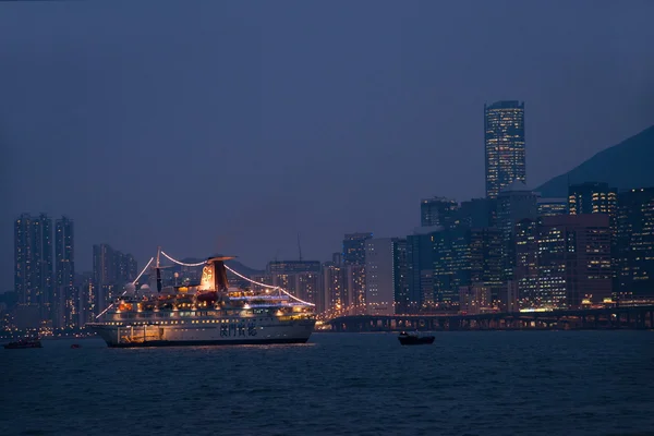 香港の夜 — ストック写真