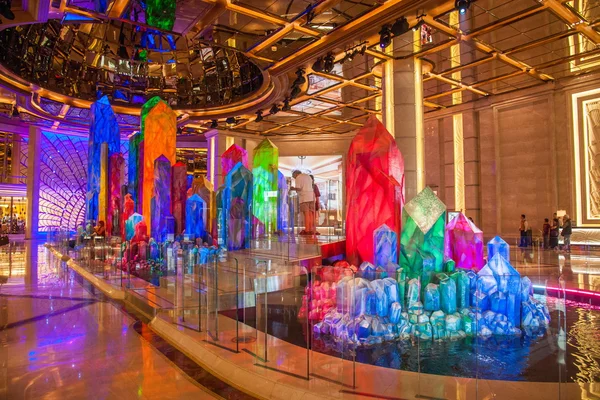 Palácio de cristal do Macau galaxy casino — Fotografia de Stock