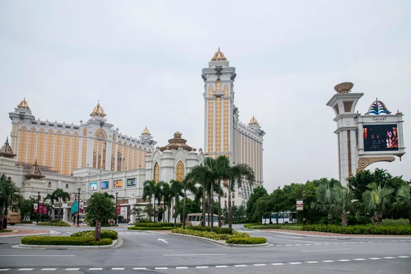 Galaxy Macau kasyna głównego budynku — Zdjęcie stockowe