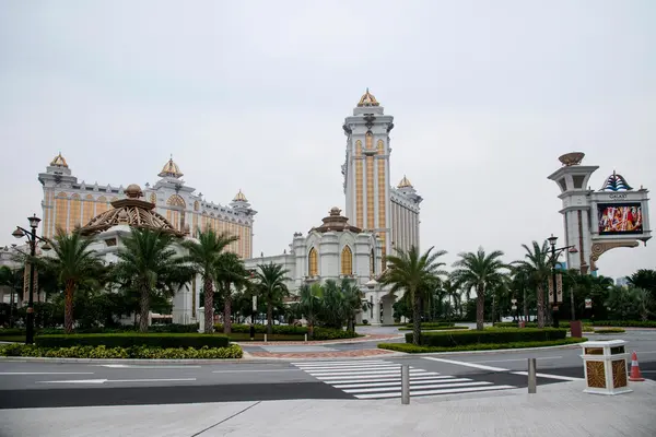 Macau galaxy casino huvudbyggnaden — Stockfoto