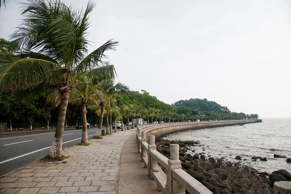 Estrada, Zhuhai, passeio de casal de Guangdong — Fotografia de Stock