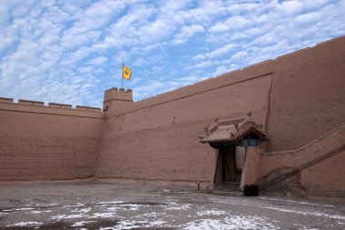 Kansu büyük duvar jiayuguan kenti