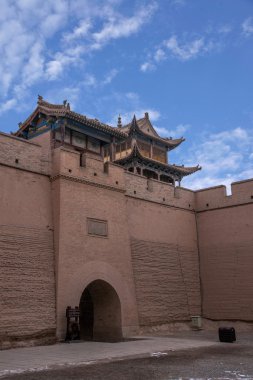 Kansu büyük duvar jiayuguan kenti