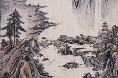 Kansu dunhuang folk museum show binalar üzerinde duvar resimleri ev sahipliği yapmaktadır.