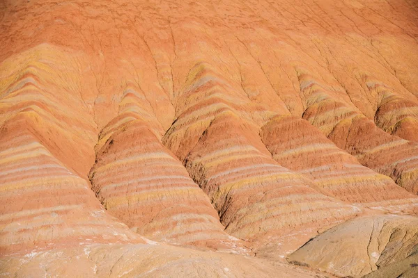 Zhangye danxia temizlemek Ulusal geopark merak ediyor. — Stok fotoğraf