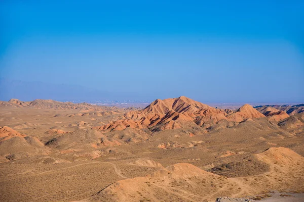 Zhangye Danxia landform wonders National Geopark — Stock Photo, Image