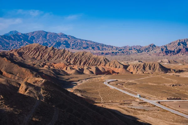 Zhangye Danxia landform wonders National Geopark — Stock Photo, Image