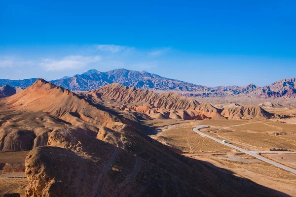 Zhangye Danxia landform wonders National Geopark — Stock Photo, Image