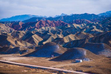 Zhangye danxia temizlemek Ulusal geopark merak ediyor.