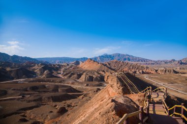 Zhangye danxia temizlemek Ulusal geopark merak ediyor.