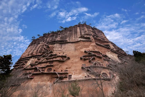 Tianshui maiji berg — Stockfoto