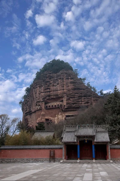 Monasterios y cuevas de Tianshui Maiji —  Fotos de Stock