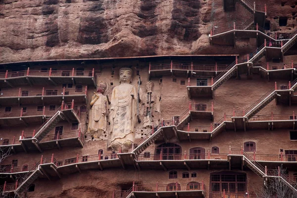 Tianshui maiji berg — Stockfoto