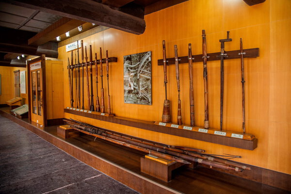 Город Цзыгун, Музей соли Сычуань Цзыгун показывают последовательное бурение, колодцы, различные инструменты, используемые в рассоле
