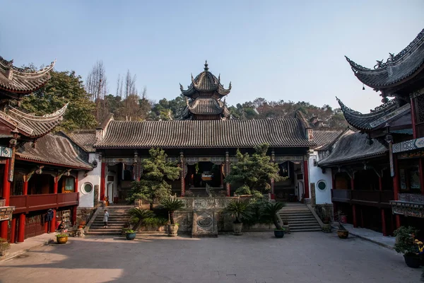 Xiqin soli Muzeum zigong guildhall sztuki — Zdjęcie stockowe