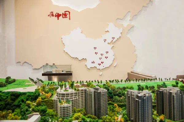 Bahar Fuar konut chongqing Uluslararası Kongre ve Sergi Merkezi sitesi ticaret açıklar — Stok fotoğraf