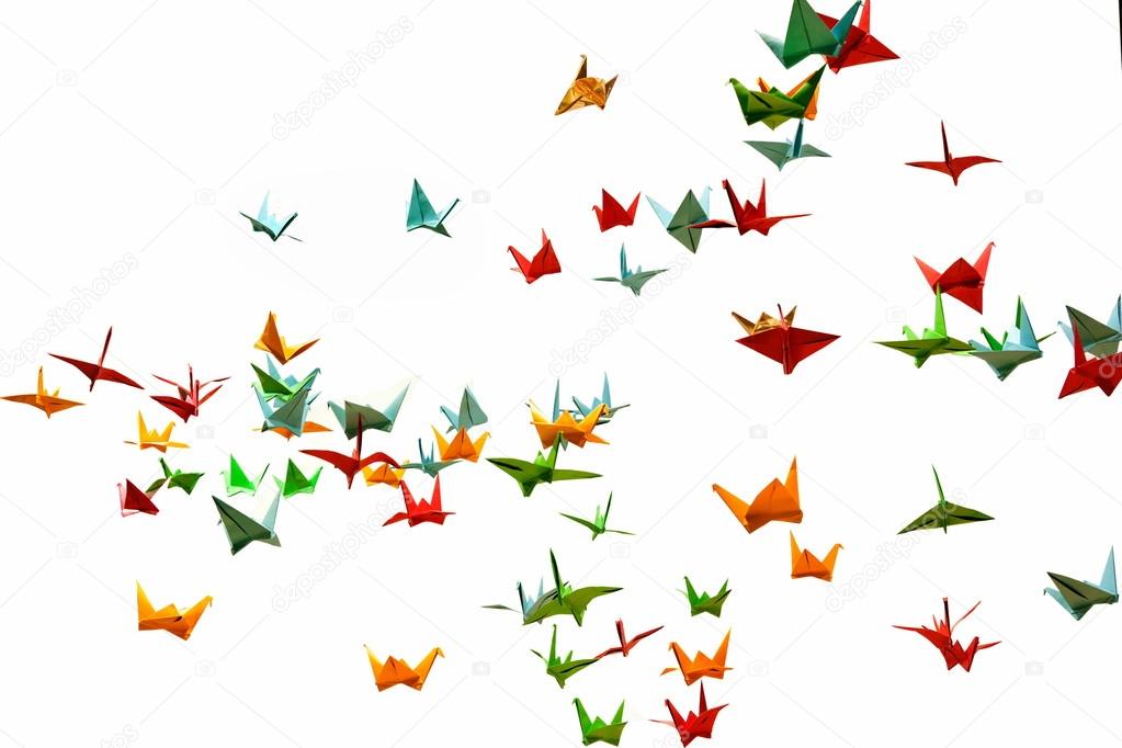 Paper cranes Stock Photo by ©jingaiping 40194179