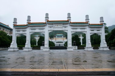 Tayvan Ulusal Sarayı Müzesi taipei yağmur arch