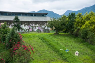 Puli township, nantou county, Tayvan thao kültürel sergi merkezi yanındaki evi