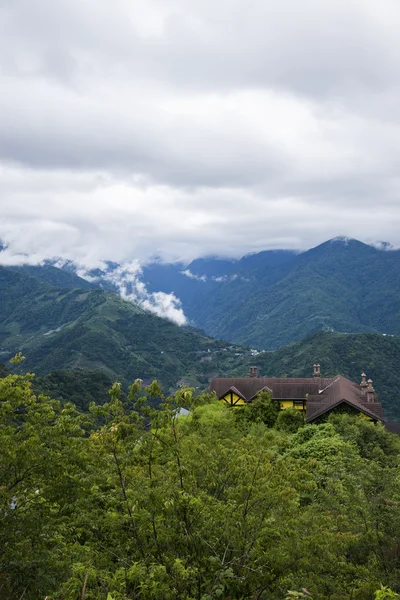 Nantou county, taiwan cingjing boerderij — Stockfoto