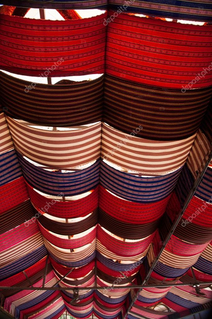Puli Township, Nantou County, Taiwan Thao cultural exhibition center ceiling