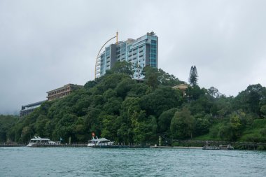 güneş ay Gölü nantou county, Tayvan sahne