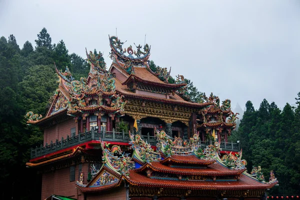 Alishan, Chiayi City, Taiwan original forest "by the town Palace" — Stock Photo, Image