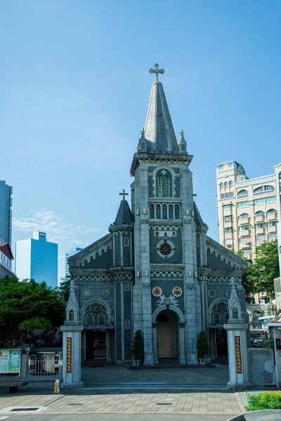 Růže katolické církve v Kao-siung, Tchaj-wan — Stock fotografie