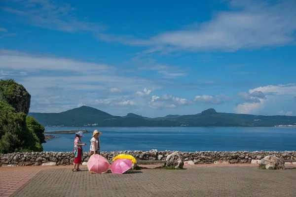 Península de Hengchun, la isla más meridional de Taiwán, Parque Nacional Kenting - Maobitou — Foto de Stock